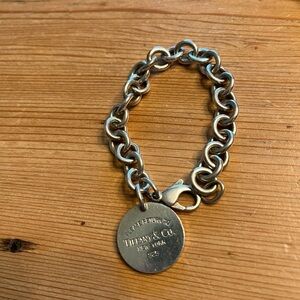 Tiffany & Co. Silver Charm Bracelet